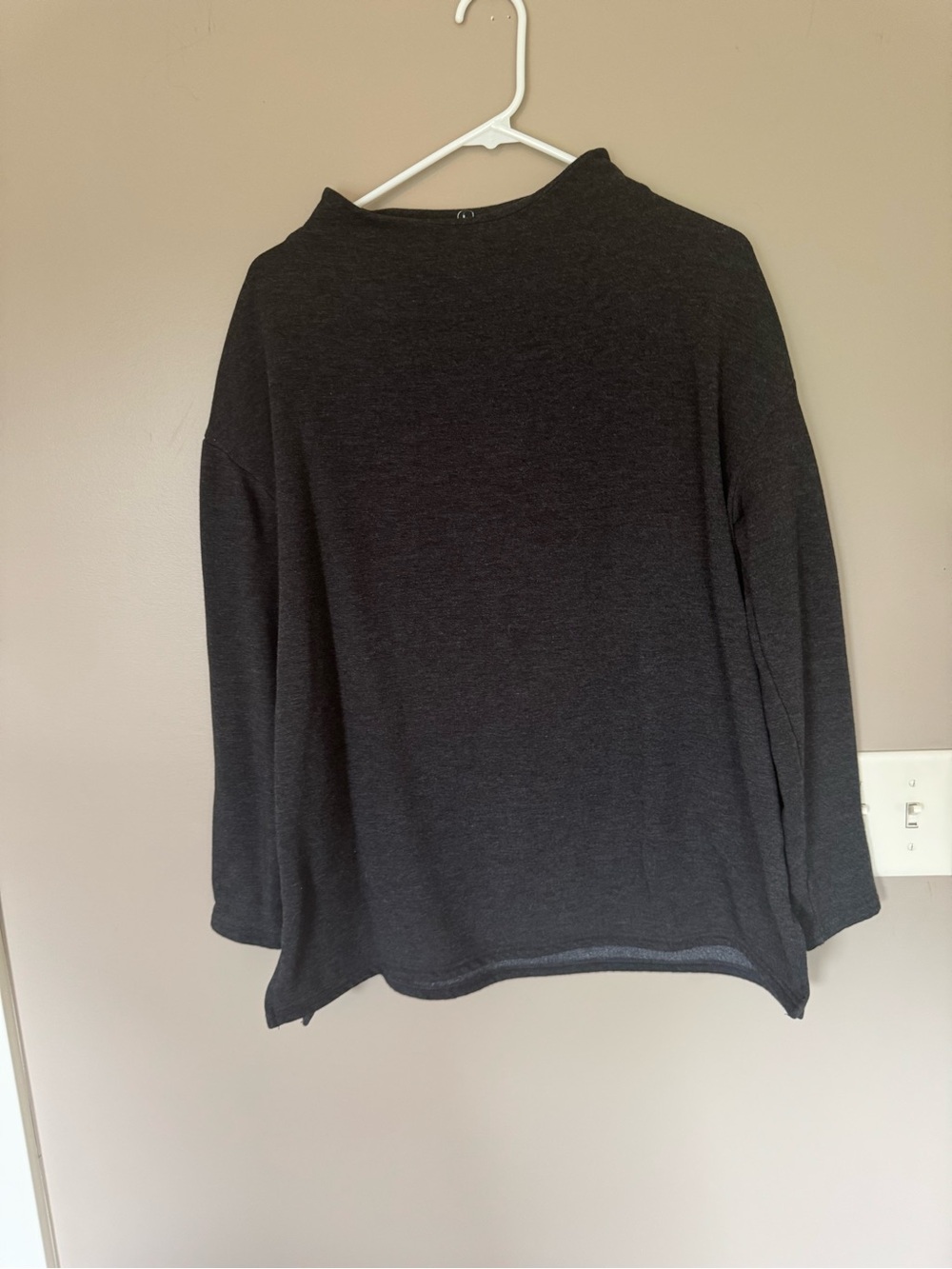 Free Fly Apparel Black Cozy Mock-Neck Sweater